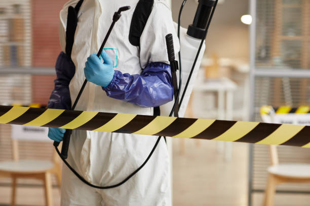 Professional Infectious Disease Decontamination technician working in Elkhart Lake, WI